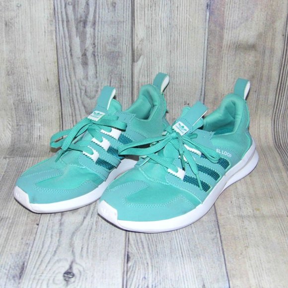 ADIDAS SL Loop RARE Teal Sneakers Womens Size 8.5 - Picture 3 of 7